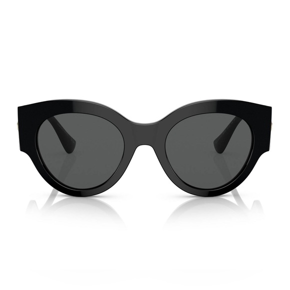 NEW VERSACE BLACK SUNGLASSES - Picture 3 of 6